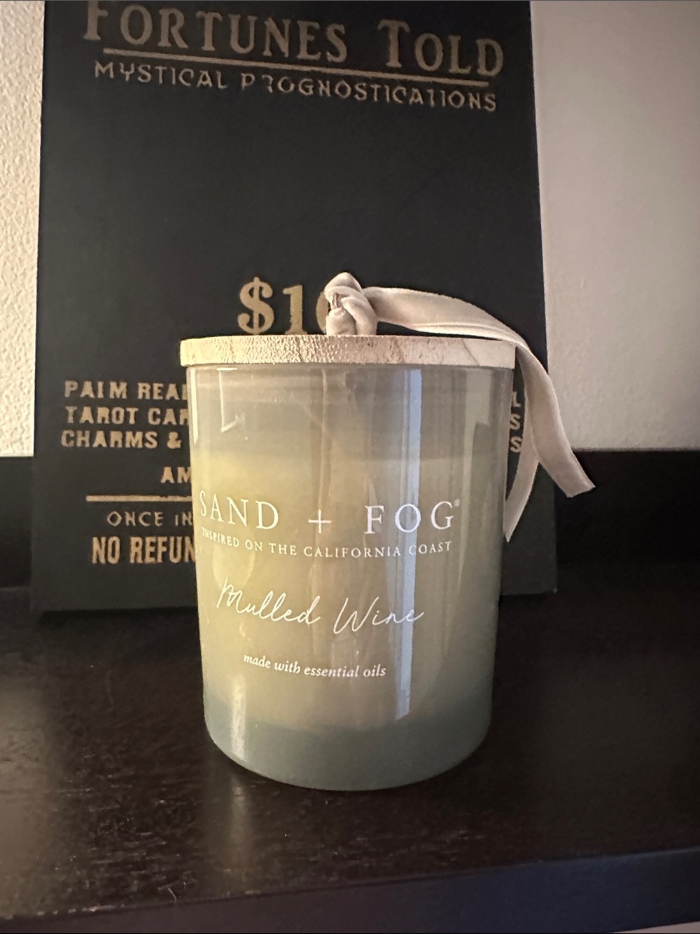 Mulled Wine Scented Candle - Cream
